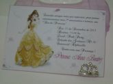 Convite personalizado Princesas